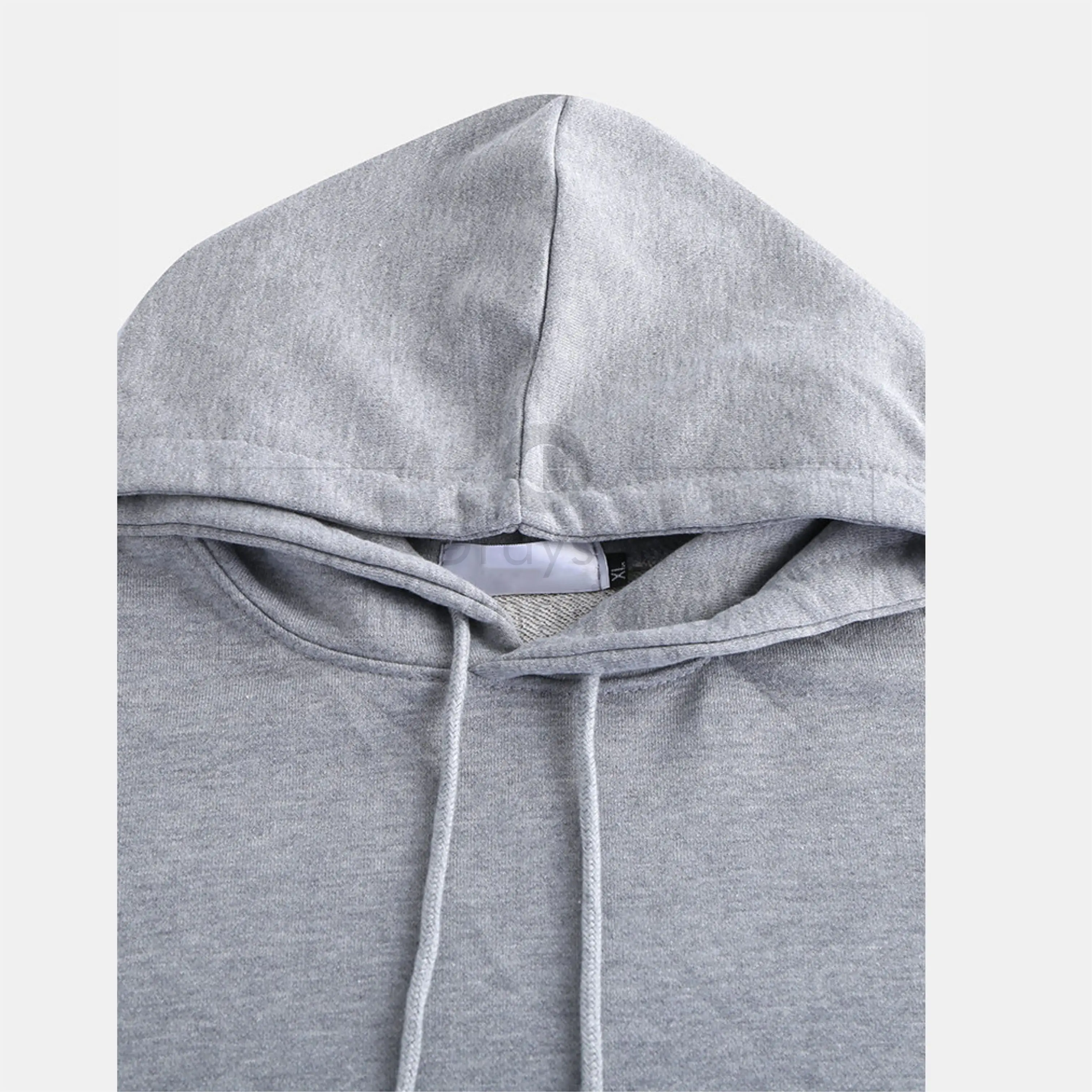 Custom logo 280gsm high quality plain pullover sweatshirts oversized drop shoulder blank hoodies for men by grayson sports