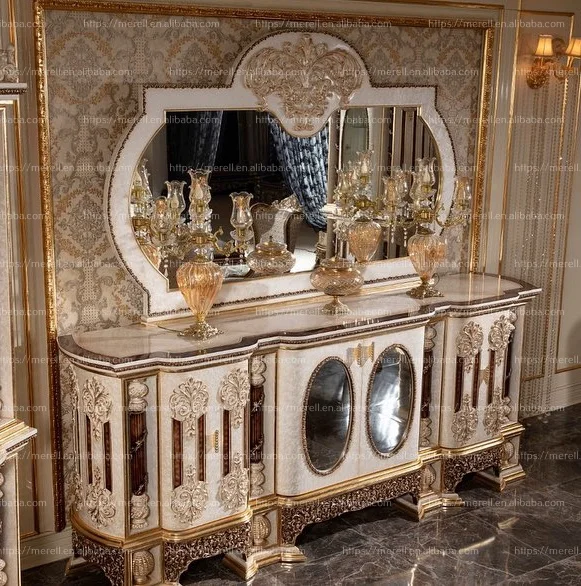 Fantastic Customized dining room furniture carved buffet wooden