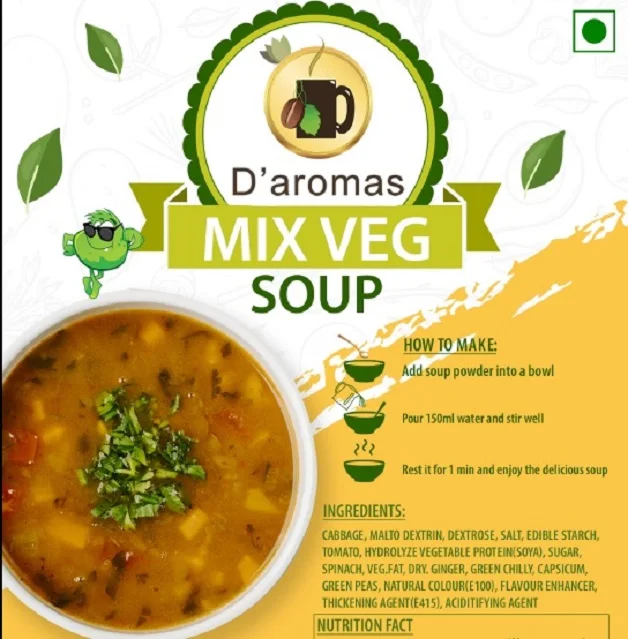 Смешанный овощной суп для детей и