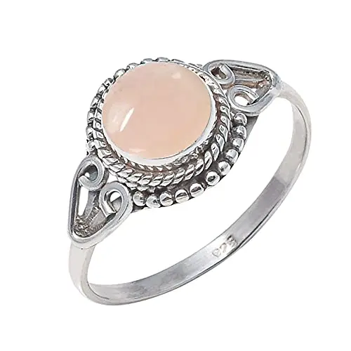 German silver Fashion Jewelry Rings Assorted Crystal Jewelry Boho Rings Wholesale Jewelry Handmade America Gift Made in India