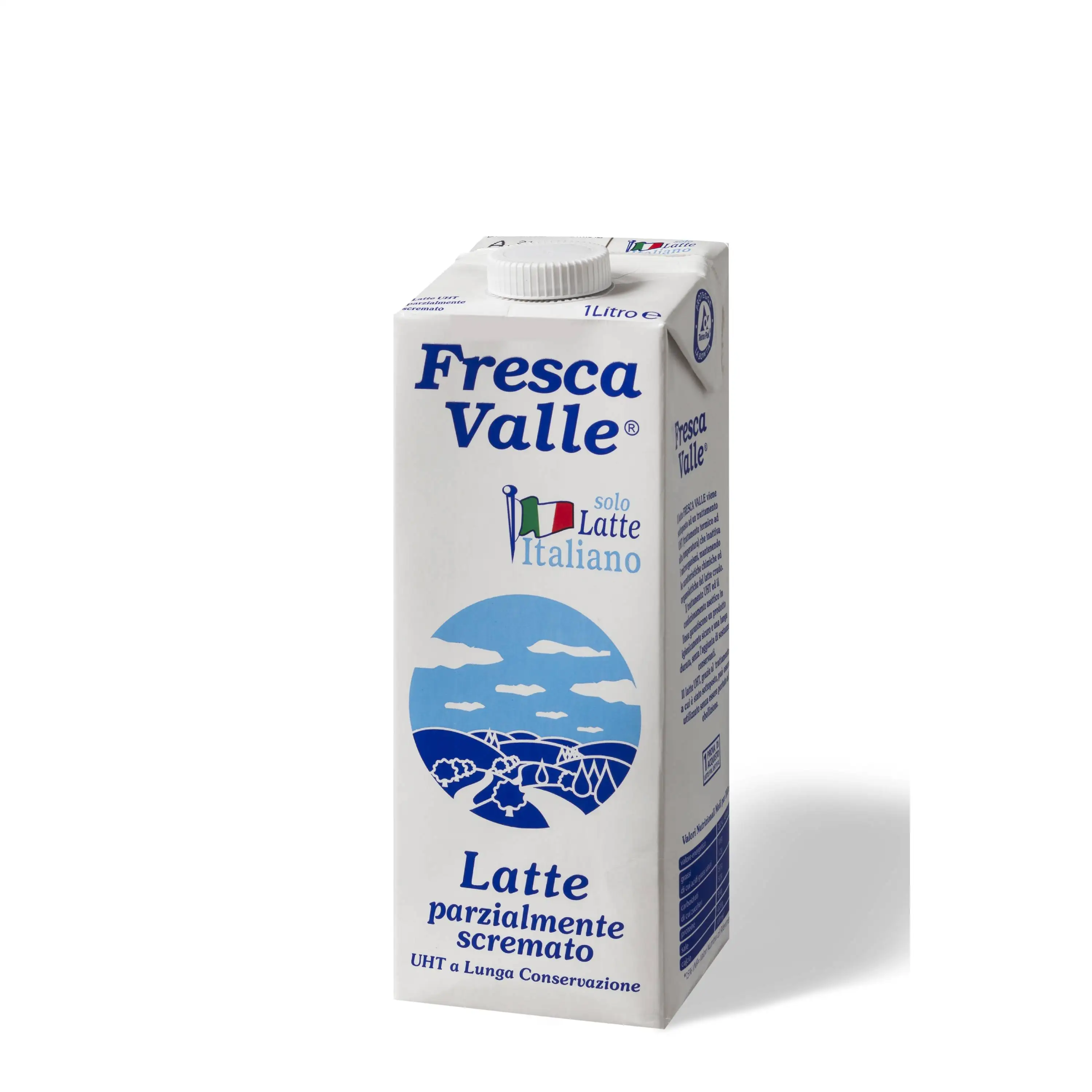 TOP ITALIAN QUALITY UHT MILK LONG LIFE FRESCA VALLE 1LT READY TO SHIP