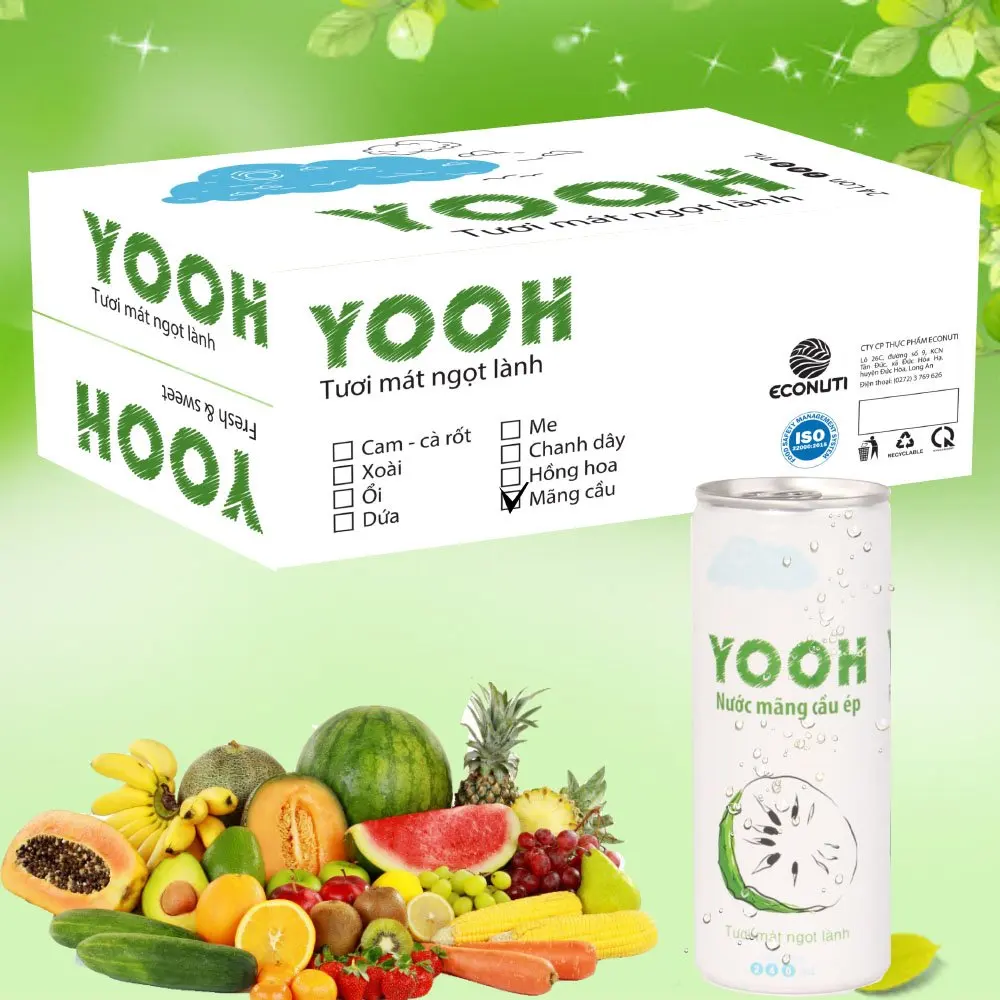 canned Soursop fruit juice_wholesale from vietnam