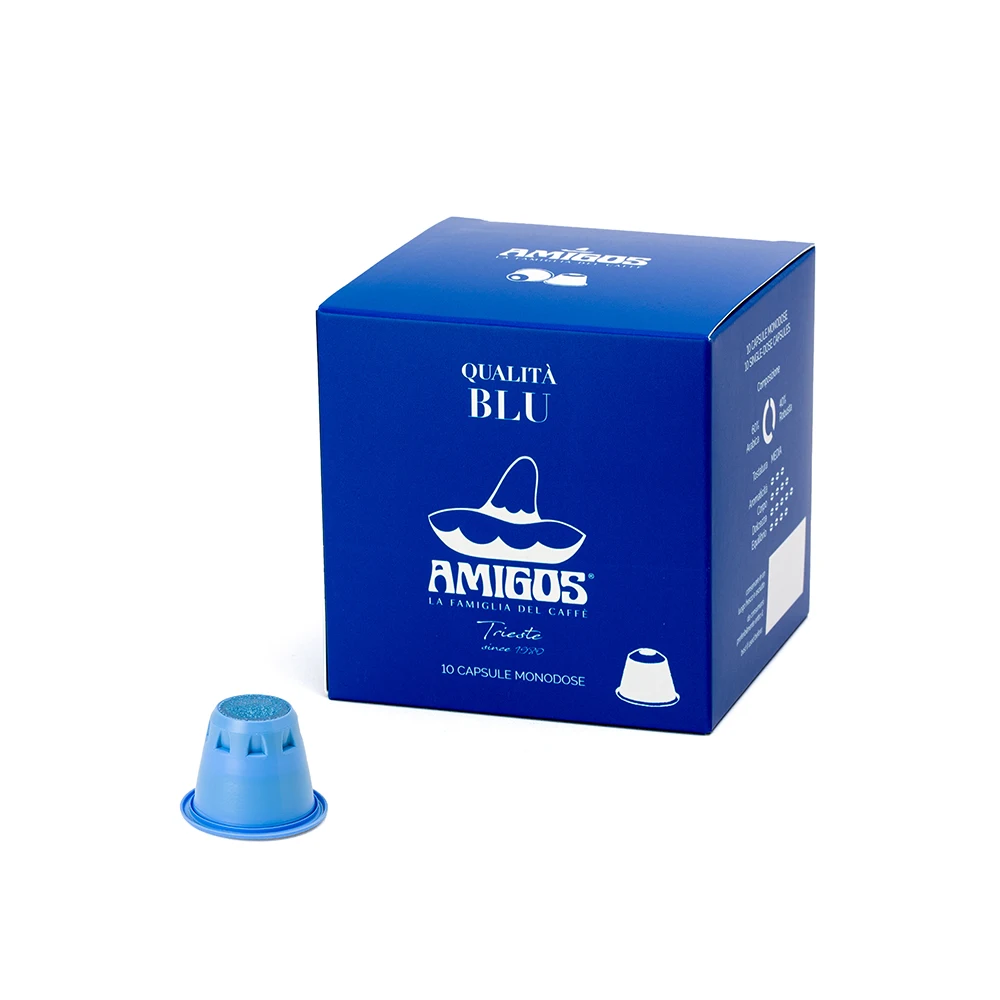
 Кофейные капсулы qualita BLU-Nespresso, 10 шт. в коробке  