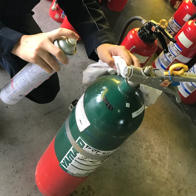 Предотгрузочная инспекция для противопожарное оборудование