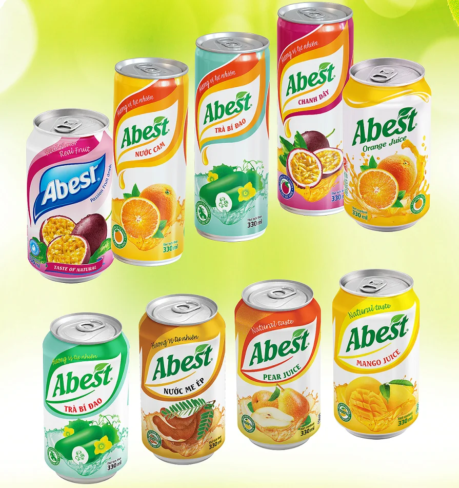 
High Quality Natural Concentrate OEM Brand Can Tinned Mango Fruit Juice 