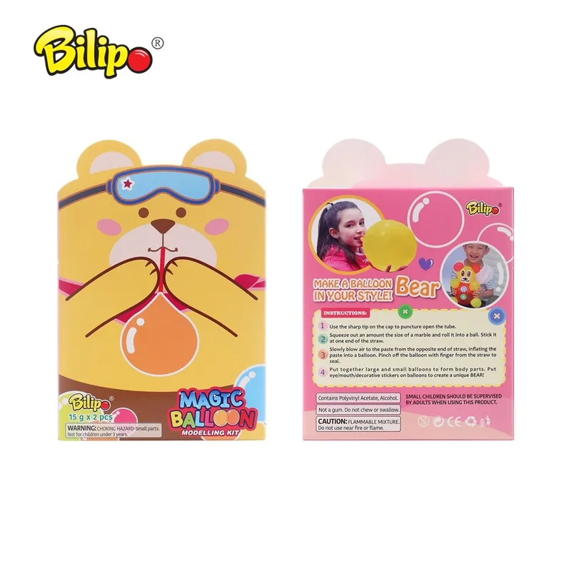 Child toy bear plastic balloon fidget sensory toys for kids new product ideas 2023