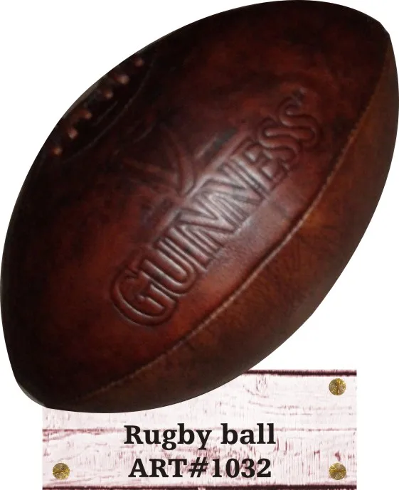  Рекламный Мини регби мяч из натуральной кожи рекламный Высокое качество Новый Дизайн Пользовательский логотип Регби