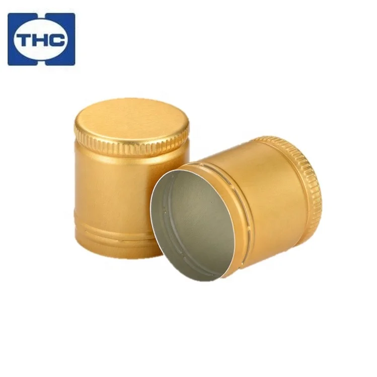 Alcoholic beverages 30x35mm ropp aluminum cap