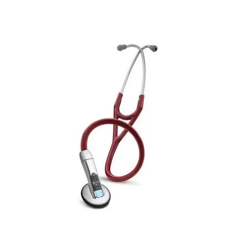 
3M Littmann Electronic Stethoscope Model 3200 with Bluetooth Radio Adaptor Burgundy Tube 