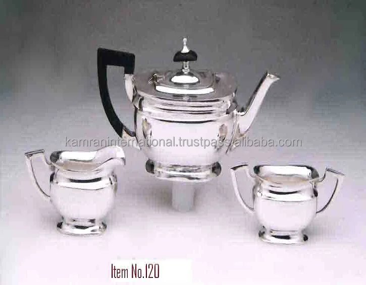 SILVER PLATED ENGLISH TEA SET