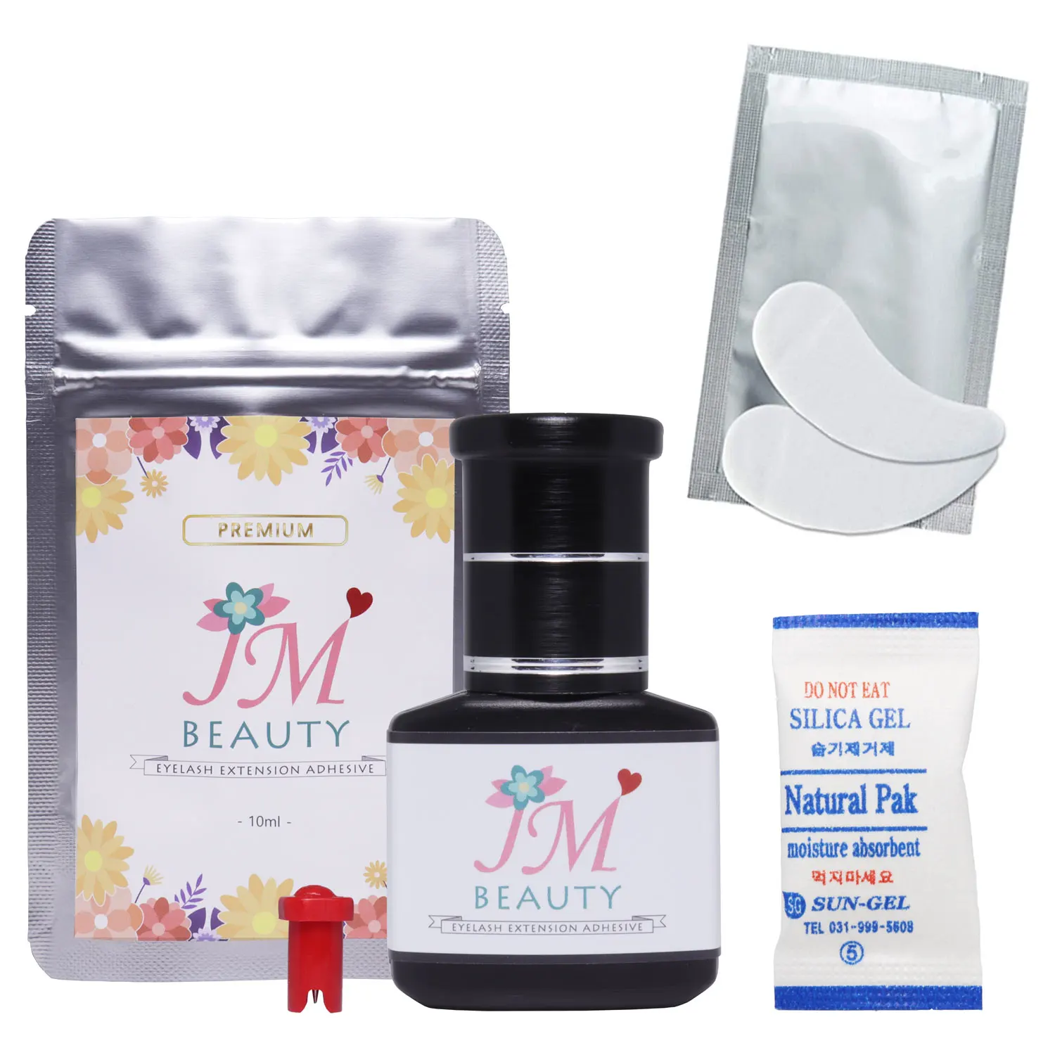 New Arrival Product In Korea JM Glue 10ml Eyelash extension glue C+ type/No Fume/ Premium Adhesive from Korea