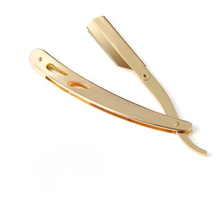 Wooden Handle Straight Razors Stainless Steel Shaving Cut Throat Razors Barber Shaving Knifes