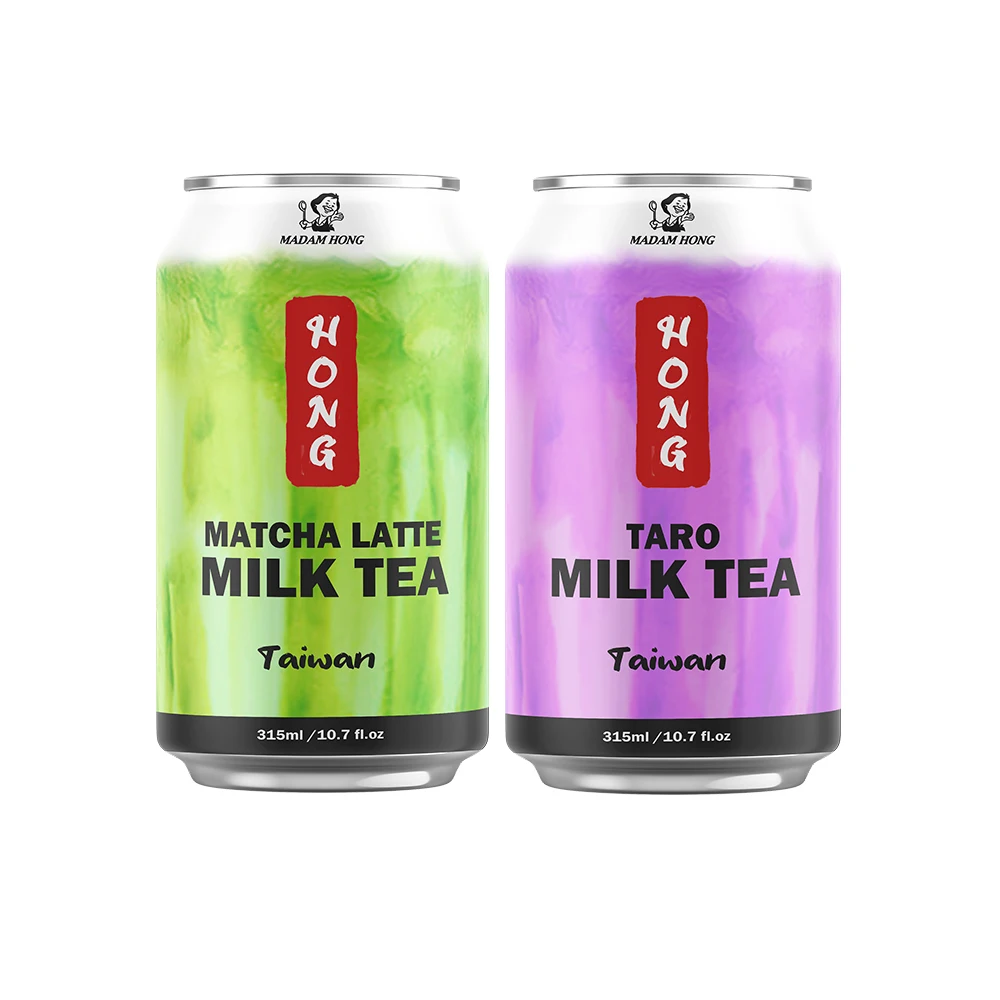 Taiwan 315ml tapioca pearls honey milk tea drink