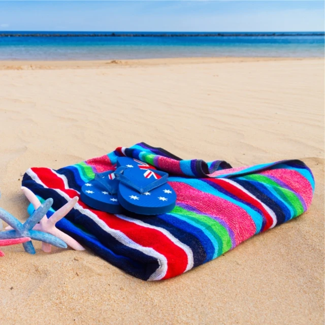 Top Quality Indian Exporter Professional Yarn Dyed Turkish Towel Golf Beach Towels From India