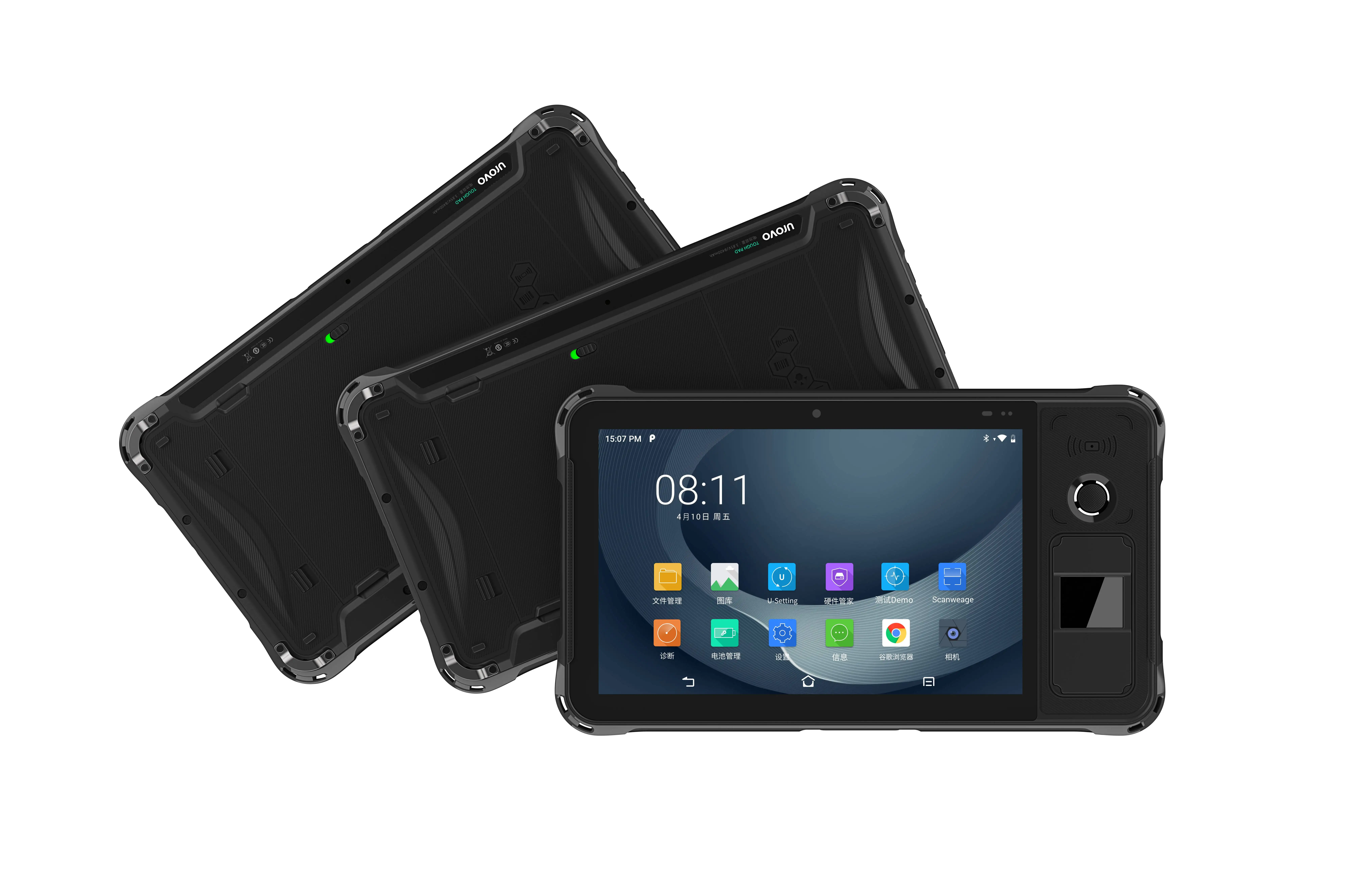 Urovo P8100(fingerprint Module Version) Rugged Industrial Tablet Android9 Manufacturer 8-inch Tablet PC Android 9 Pie with GMS