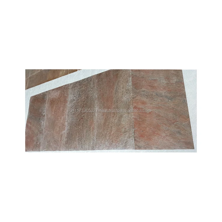 Размер 122x61 см медь красный шифер каменный шпон