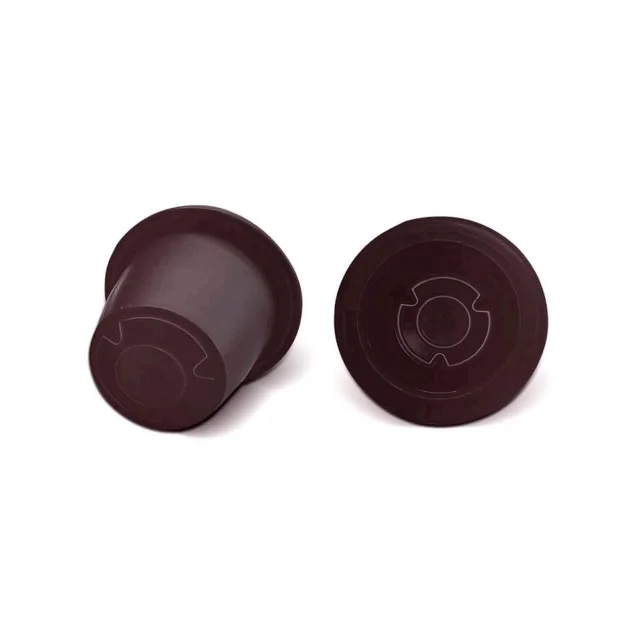 Wholesale coffee products empty plastic coffee nespresso capsules and lid