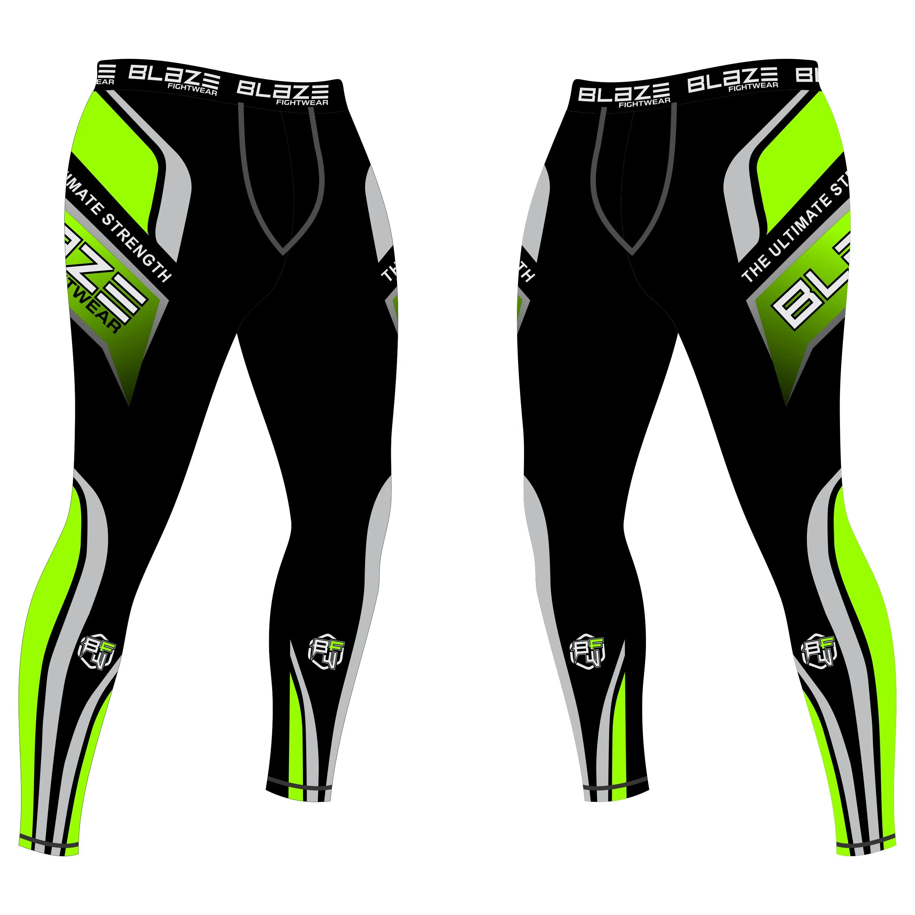 Heavy duty custom design Sublimation Compression Shorts, Training, Gym, MMA Fight Shorts