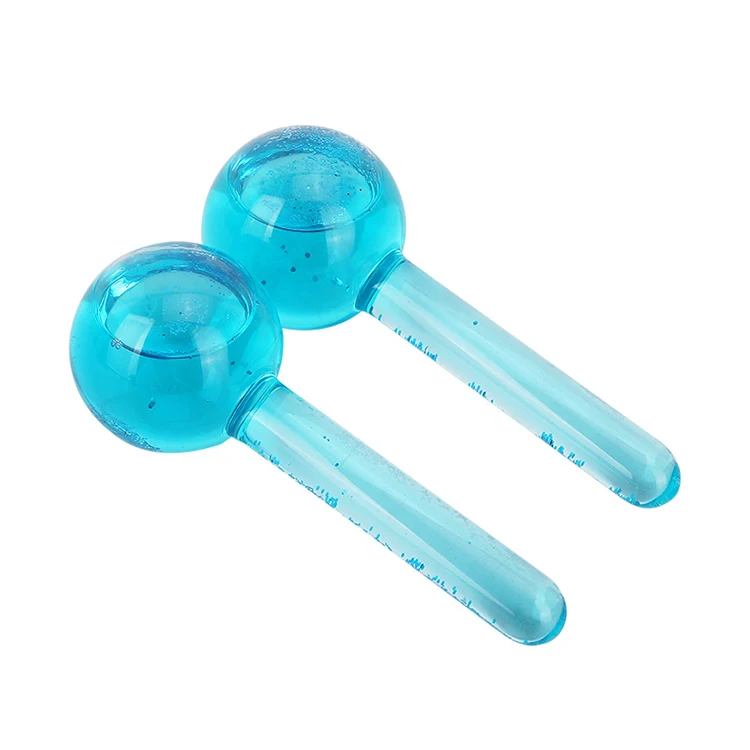 massage product Internet explosion Ball beauty routine pink blue ice hockey face Ice beauty crystal ball