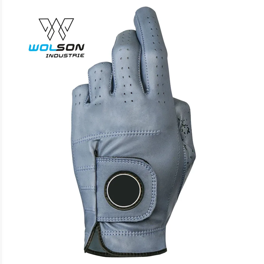 Guantes de Golf Gloves Wholesale Factory Price High Quality Cabretta Leather for Sale Customized OEM Service Golf Gloves