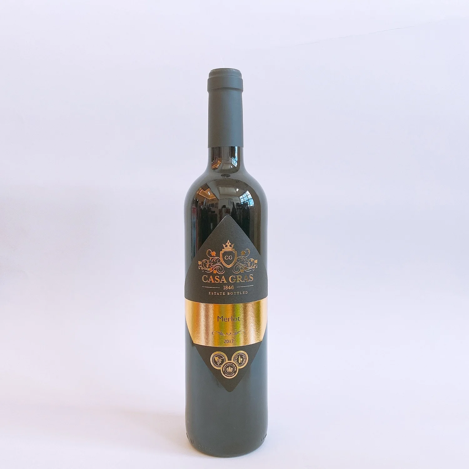  Бутылка для вина 2017 средний сухой 14% спиртовой Merlot 100% настольное красное вино 750 мл из