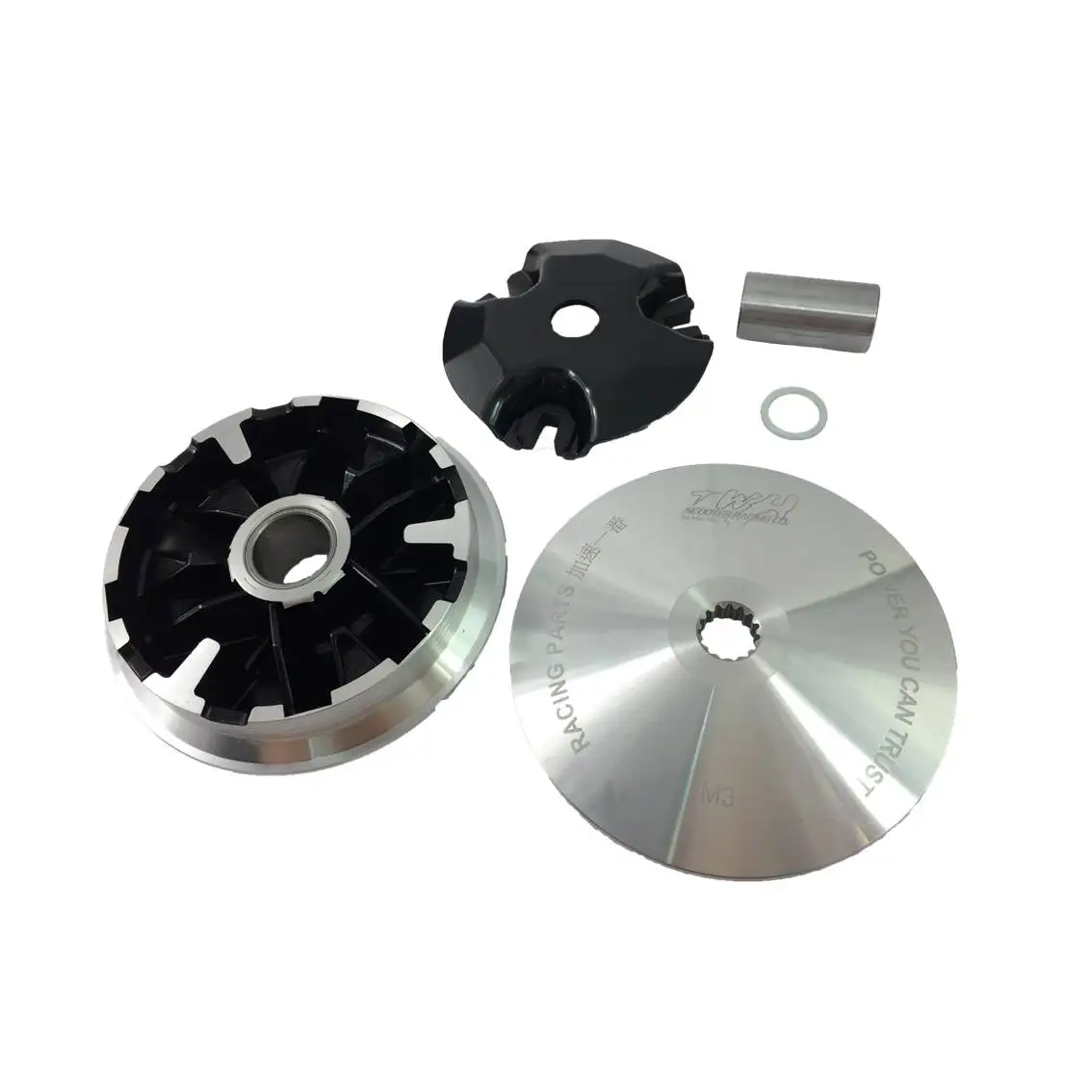 M3 aluminium belt flat motor pulley for YAMAHA