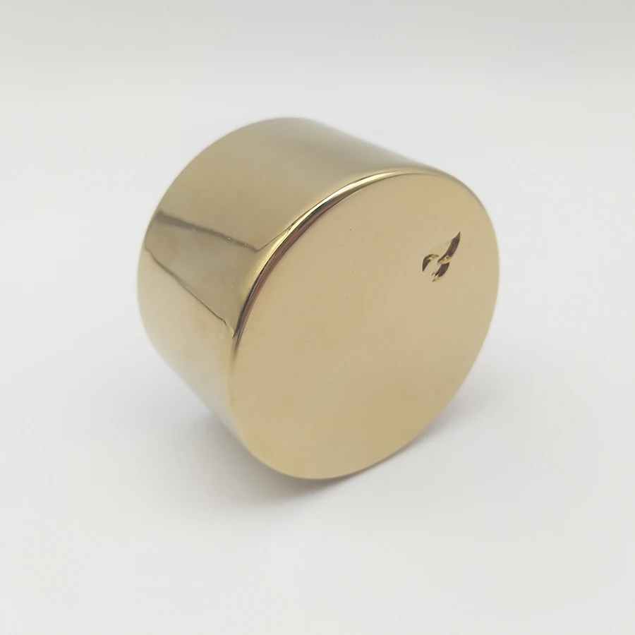 Custom zinc alloy gold finish gas stove knob