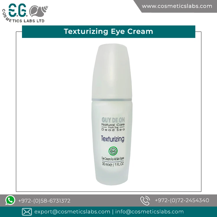 Highest Selling Perfect Quality Texturizing Eye Cream to Remover Dark Circles from Top Israel Supplier