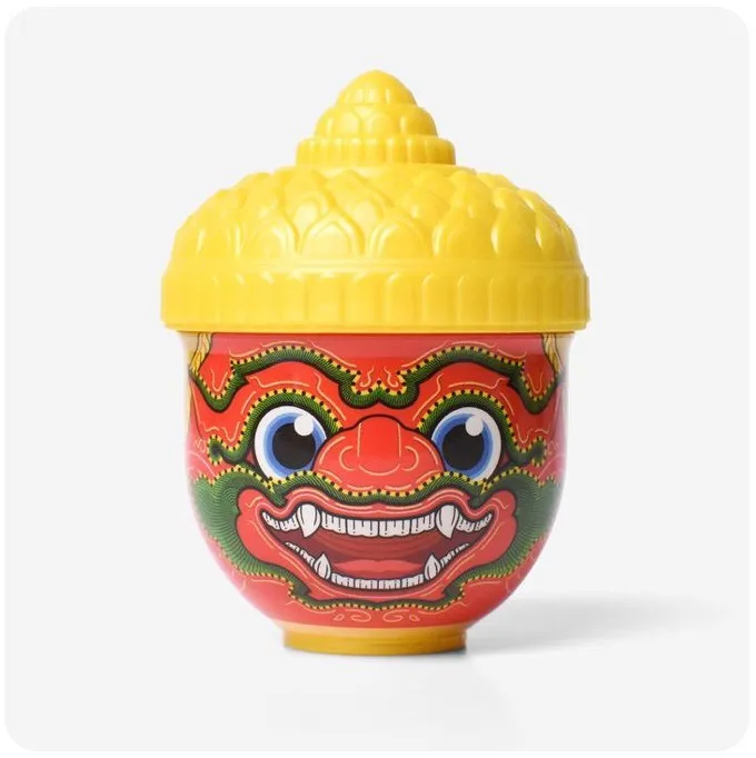 Ramakien Inhaler Happy Cinnamon Scent -Sukreep Yadom. Nasal Inhaler formula, good blood circulation.