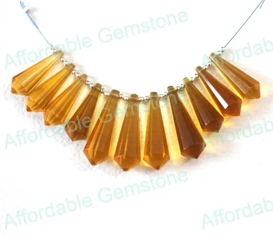 Цитрин кварц в форме подушки драгоценный камень оптовая продажа драгоценные камни бусины и изготовление драгоценных камней топ цитрин