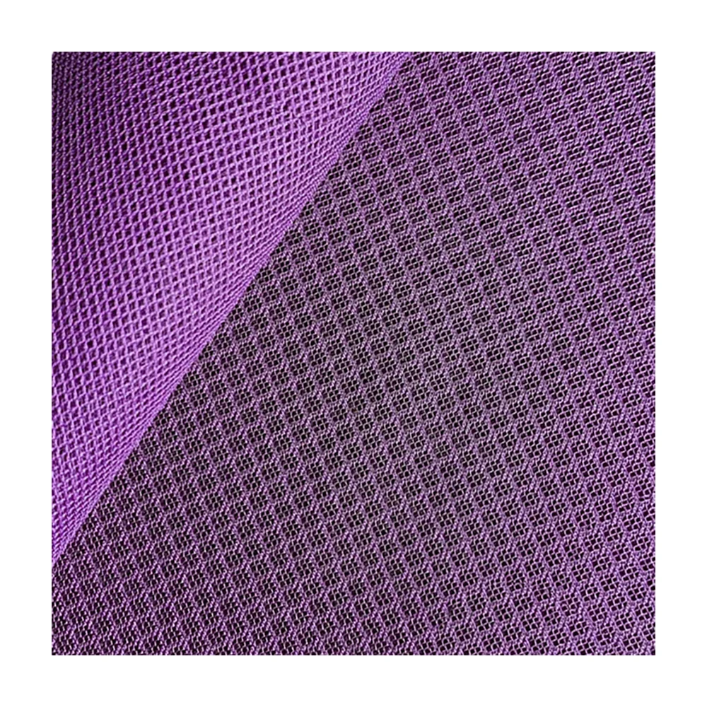 stretch fabric polyester foam sandwich mesh fabric for interfacing