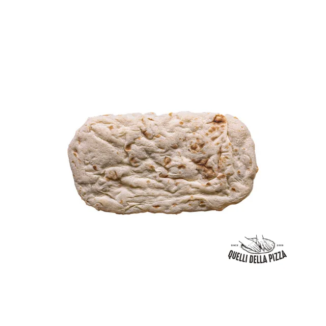 
Quelli della pizza made in italy pre cooked white pizza base 25 x 15 soft inside delicate aroma of flour ready pizzabase 