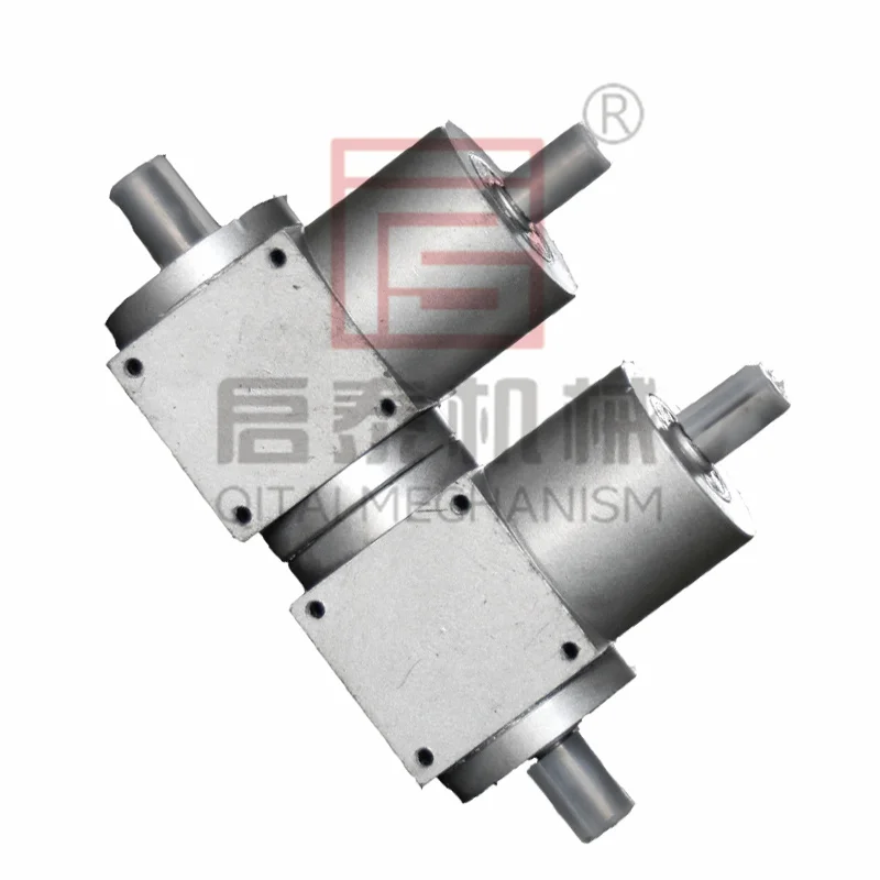 Durable And Quality  Three-way Right Angle Gearbox 1:1 For Transmission Satellite Dish Antennas