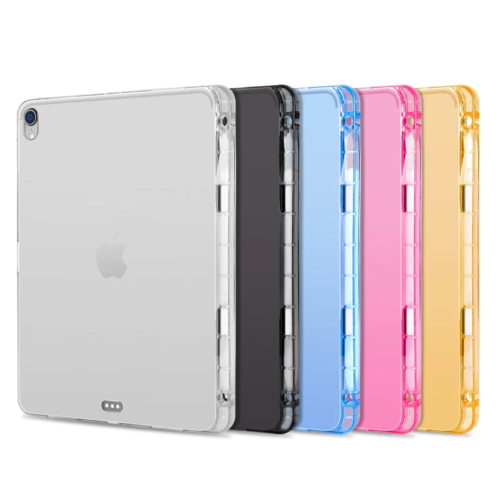 Wholesale TPU cover for ipad pro 11 case with pencil holder