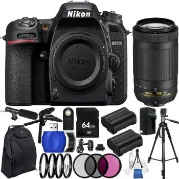 100% ORIGINAL Nikon D7500 Digital SLR Camera with 18-55mm VR Lens With 24 Months Warranty
