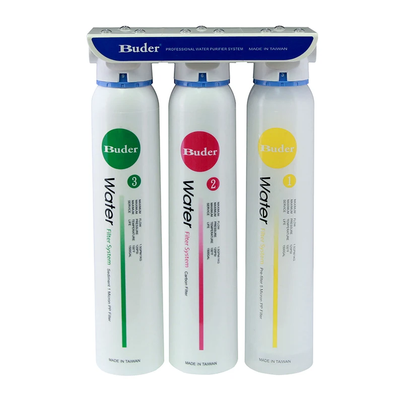  [Тайвань будер] бытовые фильтры для очистки воды предварительный фильтр 10 дюймов висит одноступенчатый с PP 5 микрон