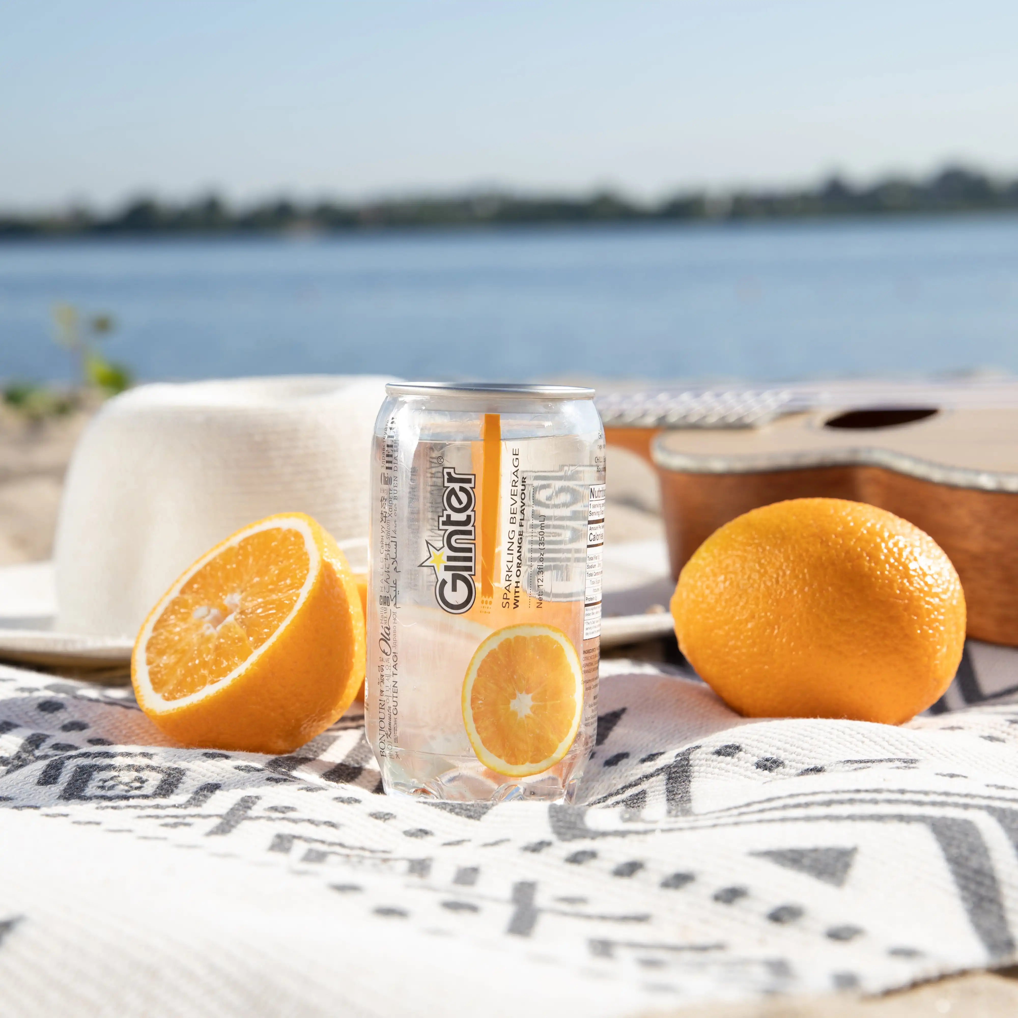 Wholesales HALAL High Quality Unique Orange Fruit-flavoured Soda Water Best Drinks For Summer Perfect with Snacks