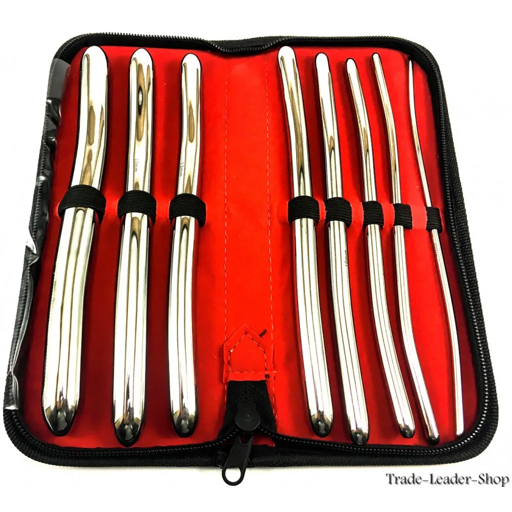 Набор Расширителей для уретры матки гинекологических свечей Hegar с чехлом вагинальный двухсторонний гинекологический инструмент Ce полиэтиленовый пакет PK