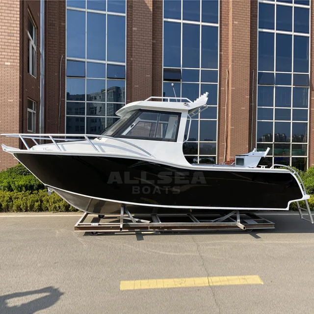 Profisher boat 6.25m fishing boats fishing vessel aluminum boat with outboard