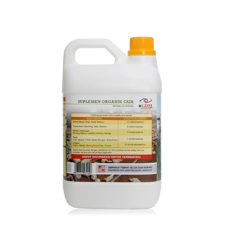 
Liquid Bio Organics Probiotics and Vitamin Premix for Broilers and Poultries 2Ltrs 