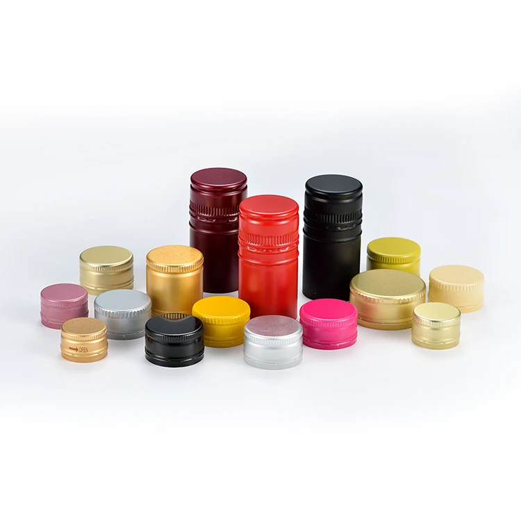 Aluminum Ropp Cap With Tinfoil Liner