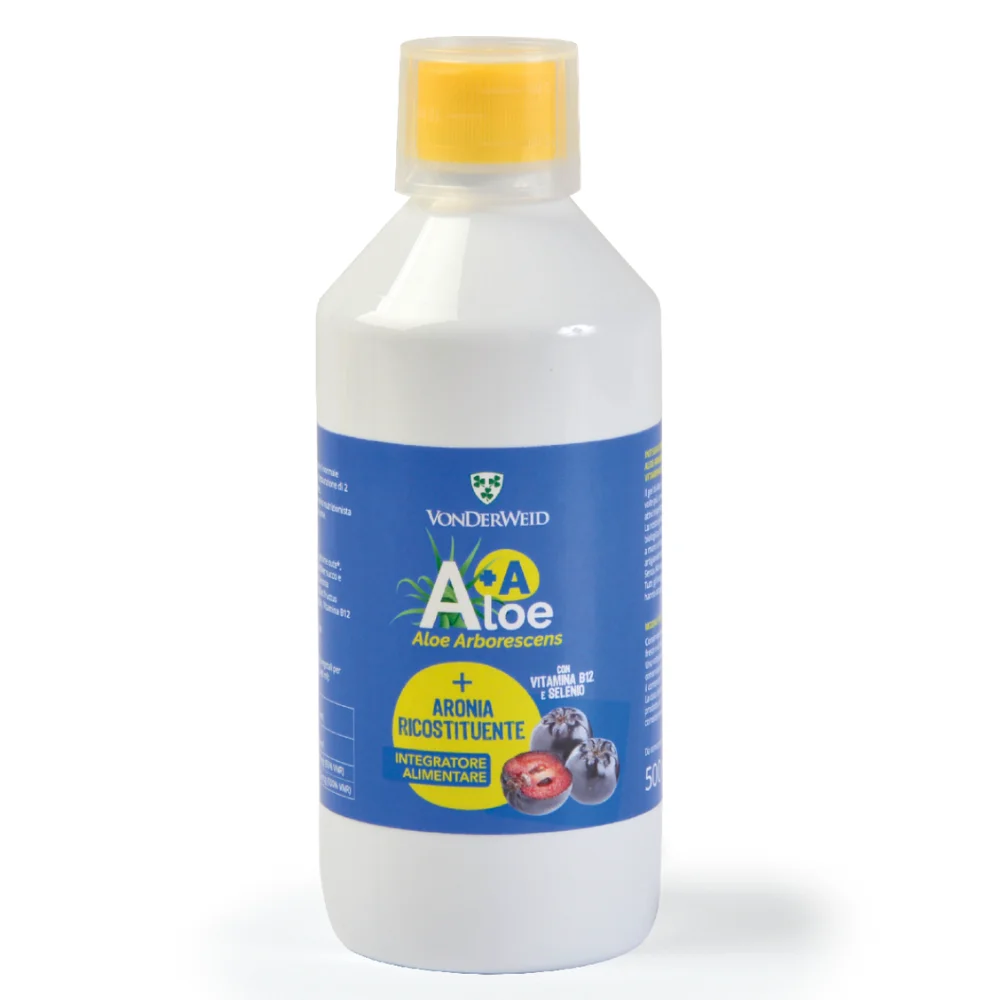 Aloe Arborescens Juice + Aronia Juice + Vitamin B12 + Selenium | OEM OBD Private Label 500ml Bottles