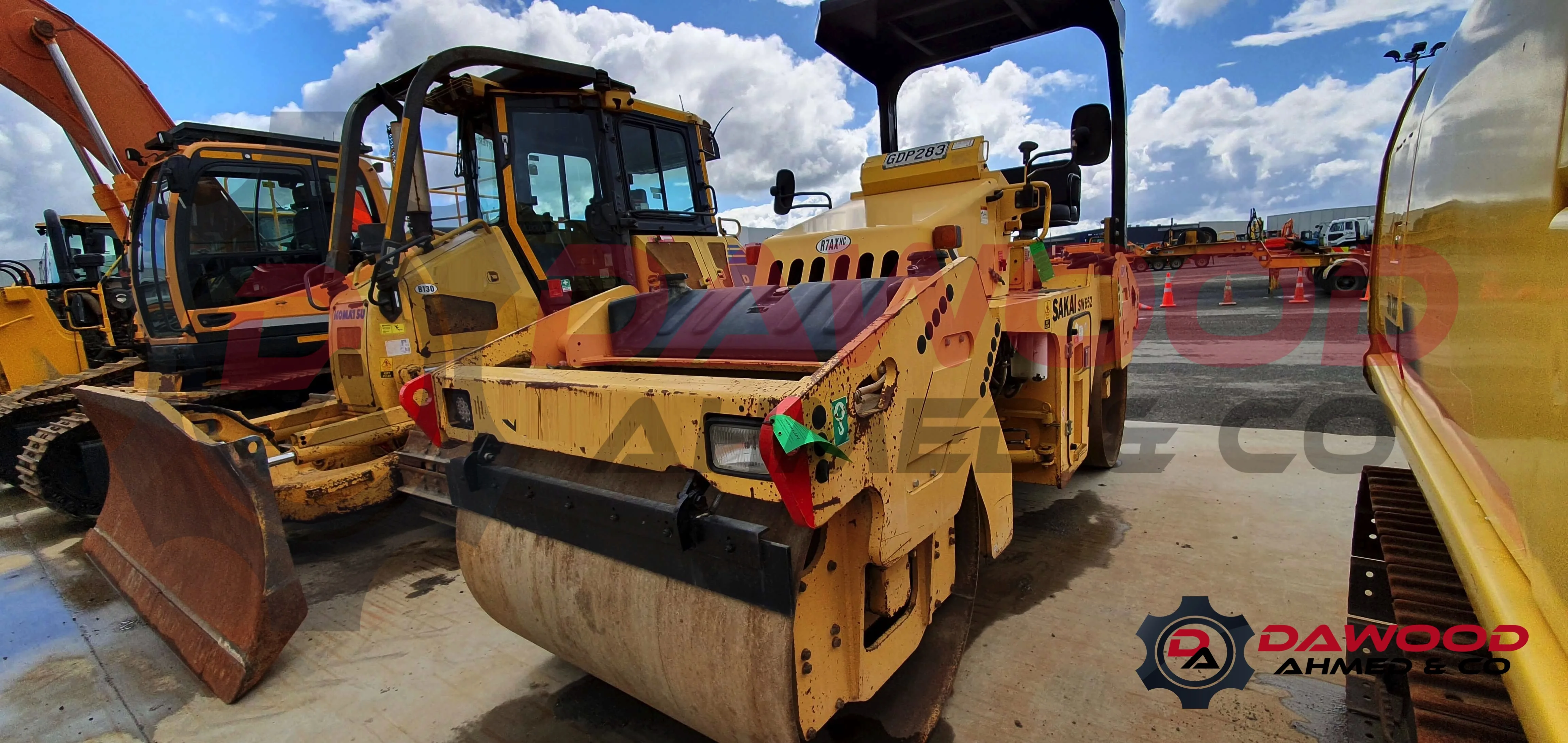 
Used Sakai SW652 Tandem Roller 