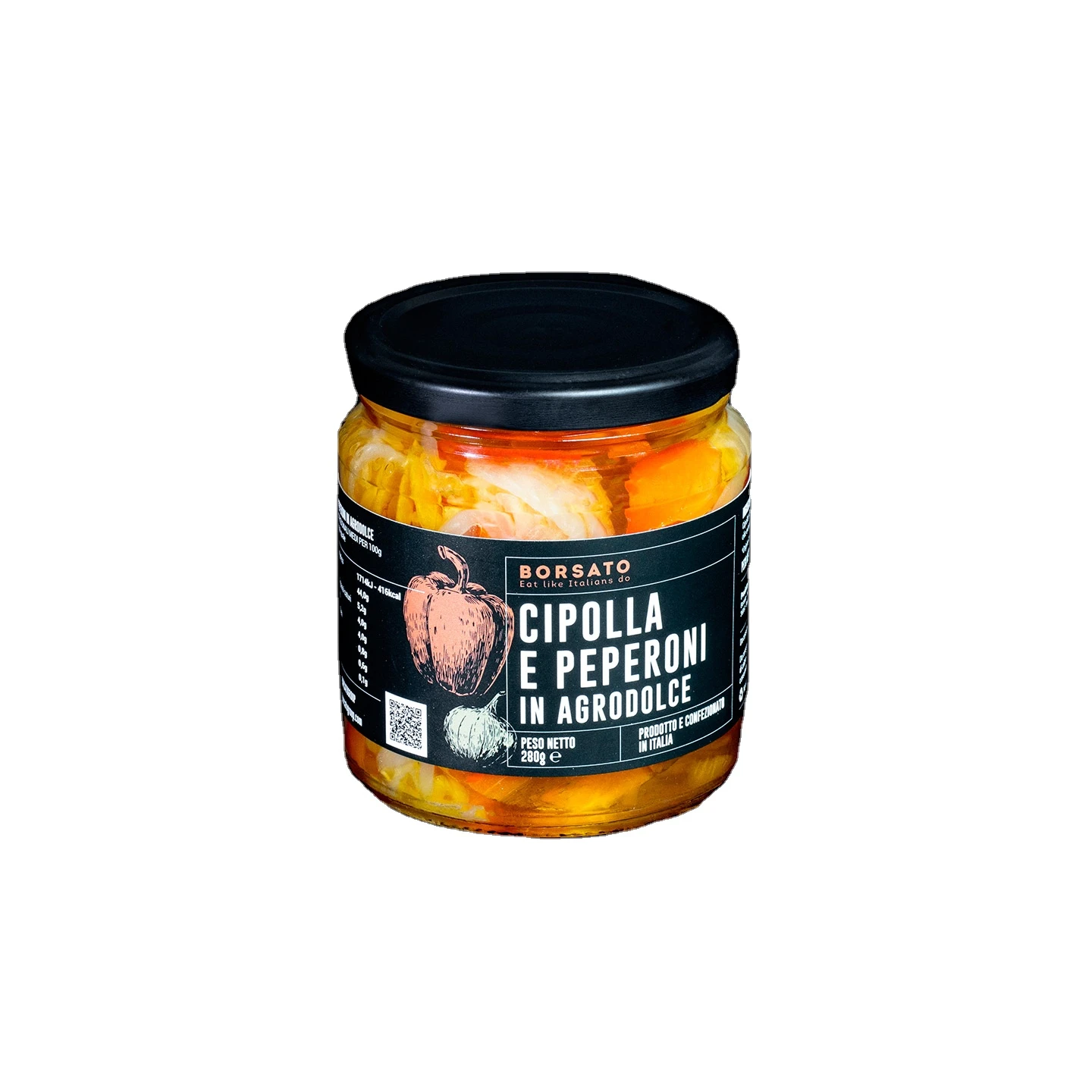 High quality Italian sweet and sour onion and peppers