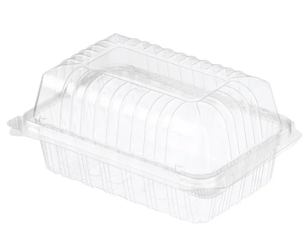 JC - Top Quality Clear Clamshell Plastic Food Box with lock
