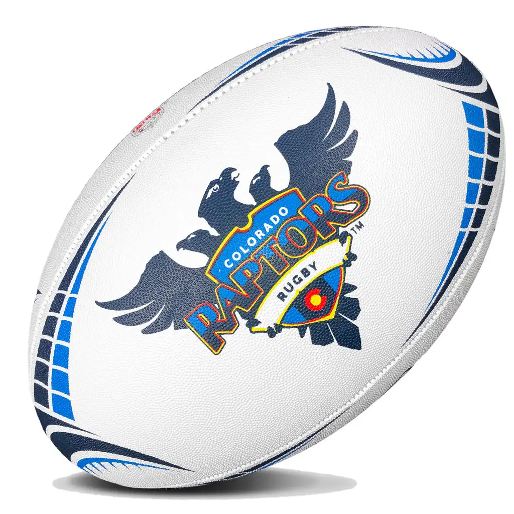 Custom Printed Rugby Balls - Custom logos, printing and colors - 100% Bespoke design. Promotional, training & Match Rugby Balls