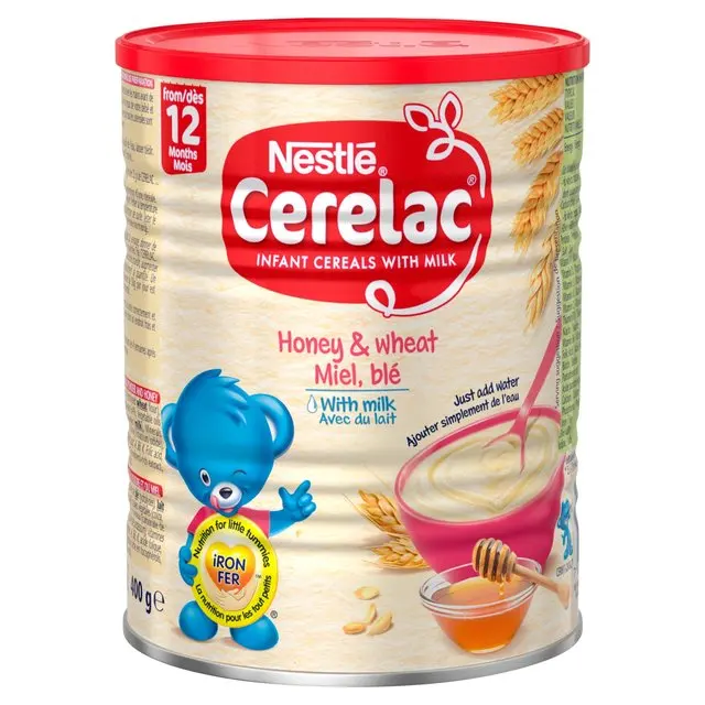  Мед и пшеница Cerelac с молоком 400