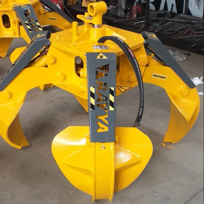 High Quality Puma Crane Scrap Loading Attachment Construction Industries Featuring New Grapples Gear Pump Motor Core Components