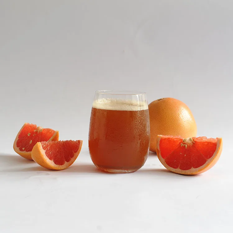 Фирменный пищеварительный порошок Kombucha, чай, детоксикация, аромат грейпфрута, витамин C, диетические волоконные пробиотики, добавка для ухода за кожей