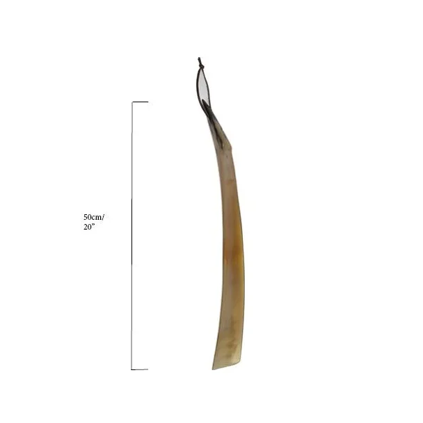 Рог для обуви из натурального буйвола с костяными ручками/рог бычьего волка/длинный ручкой небольшой размер продажи